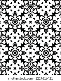 Beautiful snowflakes winter holidays vector pattern decorative shape design for many creative ideas