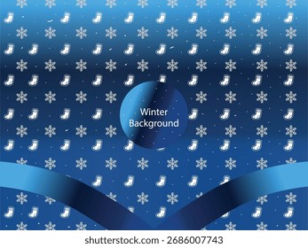 Paisagem de fundo neve bonito inverno