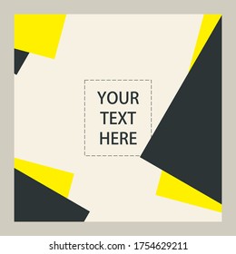 beautiful social media post banner template