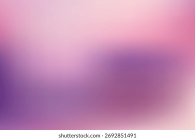 Uma bela mistura suave de gradiente abstrato com transições suaves entre tons rosas e roxos.