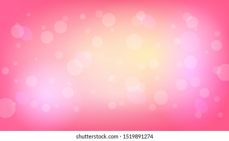 Beautiful soft bokeh lights background effect, for Card of love