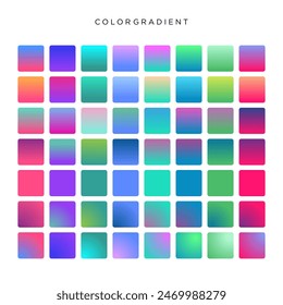 beautiful and soft color gradient pack