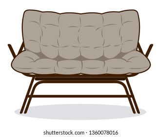 Beautiful, soft, cozy sofa