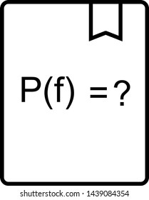 Beautiful Solve function Line Black icon