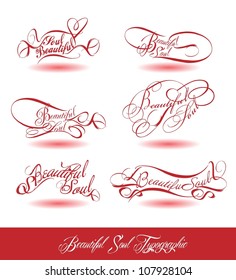 Beautiful Soul Typographic