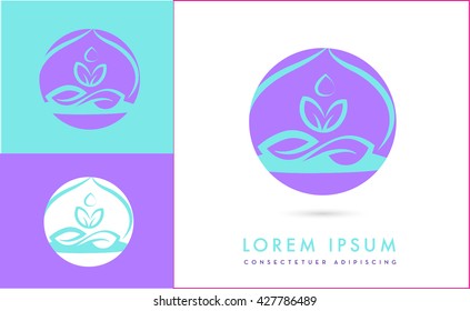 BEAUTIFUL , SPA OR YOGA RELATED , PREMIUM DESIGN , ICON / LOGO 