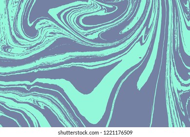 Beautiful space or galaxy marble pattern. Abstract ebru art. Liquid acrylic painting. For trendy backgrounds and posters. Vector.