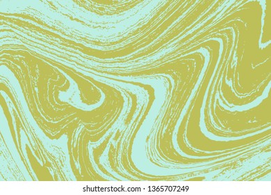 Beautiful space or galaxy marble pattern. Abstract ebru art. Liquid acrylic painting. For trendy backgrounds and posters. Vector.