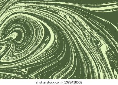 Beautiful space or galaxy marble pattern. Abstract ebru art. Liquid acrylic painting. For trendy backgrounds and posters. Vector.