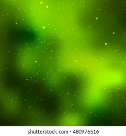 Beautiful space starry sky glow