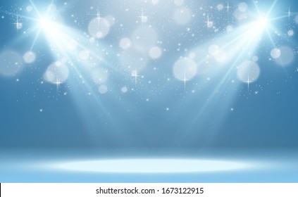 Beautiful sparks shine with special light. Vector sparkles on a transparent background. Christmas abstract pattern. A beautiful illustration for the postcard. The background for the image. Luminaries.