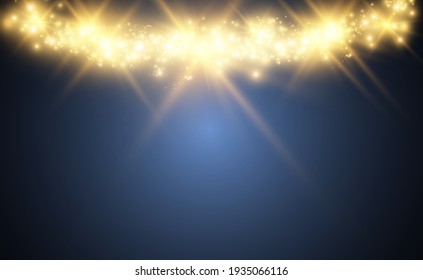 	
Beautiful sparks shine with special light. Vector sparkles on a transparent background. Christmas abstract pattern. A beautiful illustration for the postcard. The background for the image. Luminarie