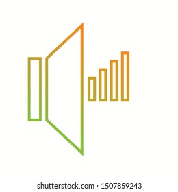 Beautiful Speaker vector line icon