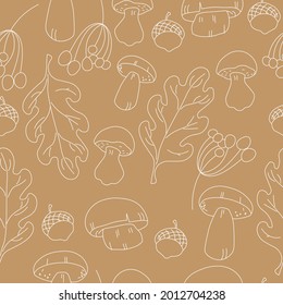 beautiful spectacular pattern in discreet colors with flowers and foliage 