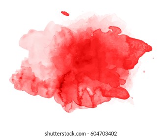 Beautiful splash of watercolor vector 