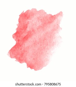 Beautiful splash of watercolor vector