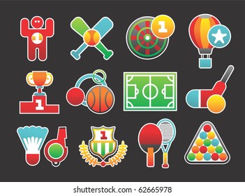 beautiful sports icons