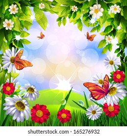 Beautiful Spring Background