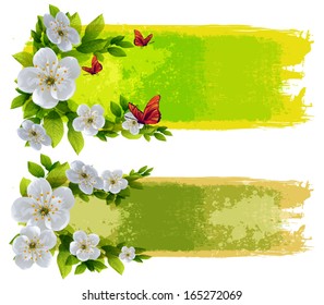 Beautiful Spring Banners