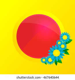Beautiful Spring Flowers Blue