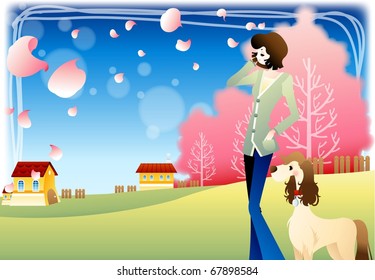 Beautiful Spring Garden