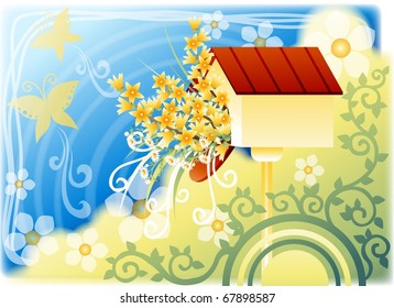 Beautiful Spring Garden