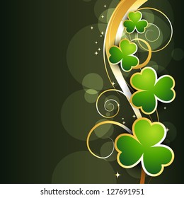 beautiful st patrick's day design illustration