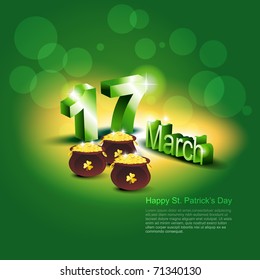 beautiful st. patricks day design background