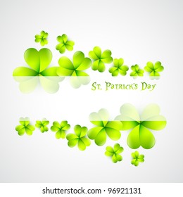 beautiful st. patrick's day vector illustration with space for your text