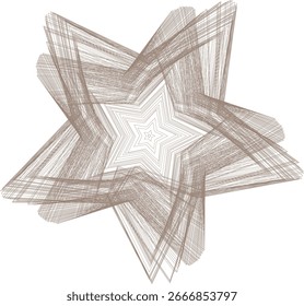 Beautiful  Star Shape Abstract background eps 10