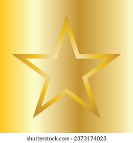 Beautiful Star Shape Design Vector Graphic Illustration