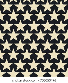 Beautiful stars seamless pattern for design. Fashion graphic background. Fabric abstract vector illustration