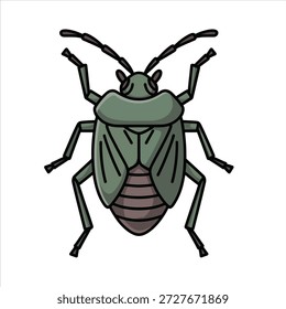 Un hermoso arte de diseño de Vector de bichos apestosos
