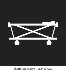 Beautiful Stretcher Vector Glyph icon