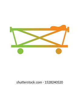 Beautiful Stretcher Vector Glyph icon