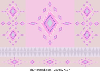 Beautiful striped form diamond and triangle shape pattern,pastel tone,modern style