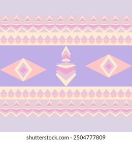 Beautiful striped pattern form geometric shape,pastel tone,fashion art design