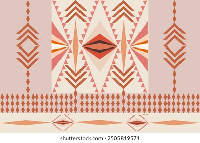 Beautiful striped pattern form geometric shape.pastel tone,modern art design