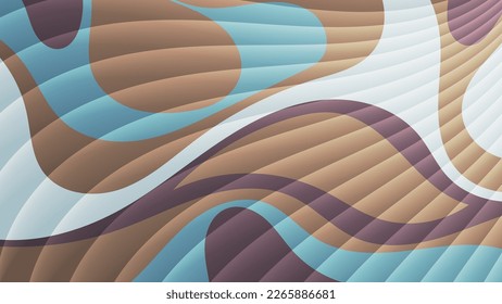 Beautiful striped spotted background. A beautiful illustration for interior decoration, corporate designs, blogs, postcards, posters and your other projects. Vector. 