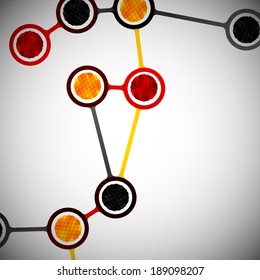 beautiful structure of the DNA molecule