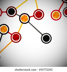 beautiful structure of the DNA molecule