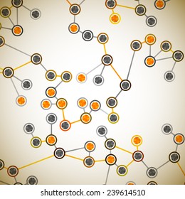 beautiful structure of the DNA molecule