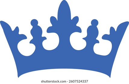 beautiful style crown vector design