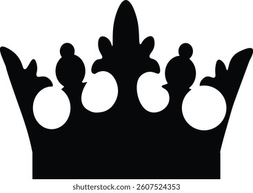 beautiful style crown vector design