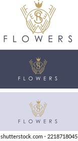 Beautiful and stylish logo design for company branding. Elegant design.
