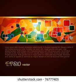 bella plantilla de vector con estilo eps10