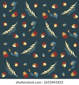 Beautiful stylized floral ornament. Floral rhythmic pattern. Vintage botanical composition of fantastic plant elements.