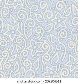 beautiful stylized floral pattern