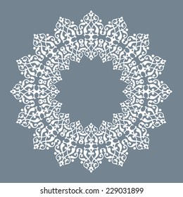Beautiful stylized flower. Vector illustration
