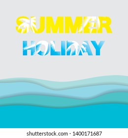 Beautiful summer background whit water.vector